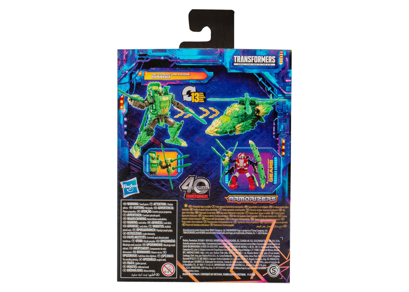 Трансформер Шард Наследие Transformers Legacy United Deluxe Class Infernac Universe Shard Hasbro F8529