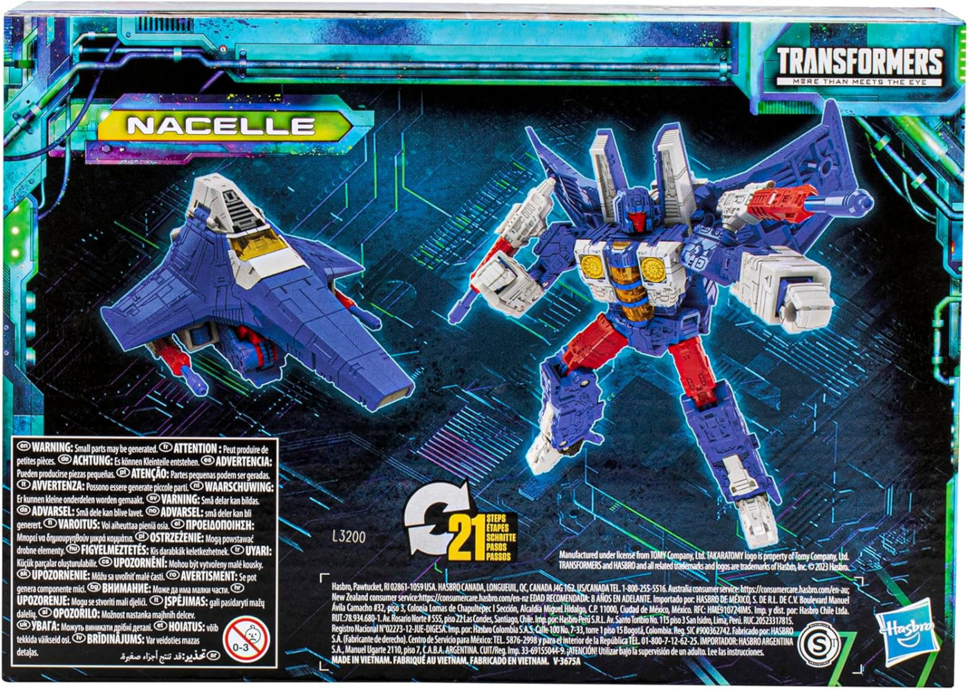 Трансформер Несел Спадщина Transformers Legacy Evolution Voyager Class Nacelle Hasbro F6962