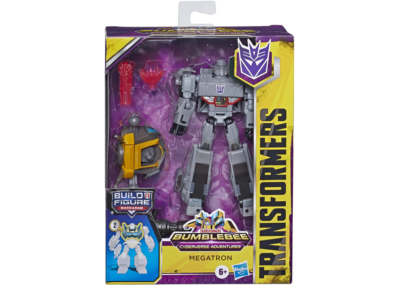Трансформер Мегатрон Танк Кибервселенная Приключений Transformers Megatron Cyberverse Hasbro E7097