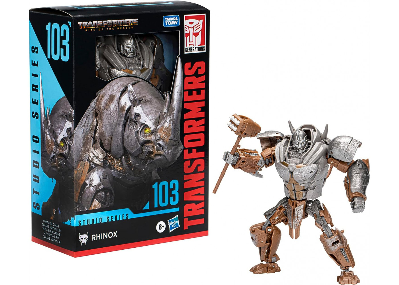 Трансформер Носоріг Studio Series 103 Час Звіроботів Transformers Rhinox Hasbro F7245