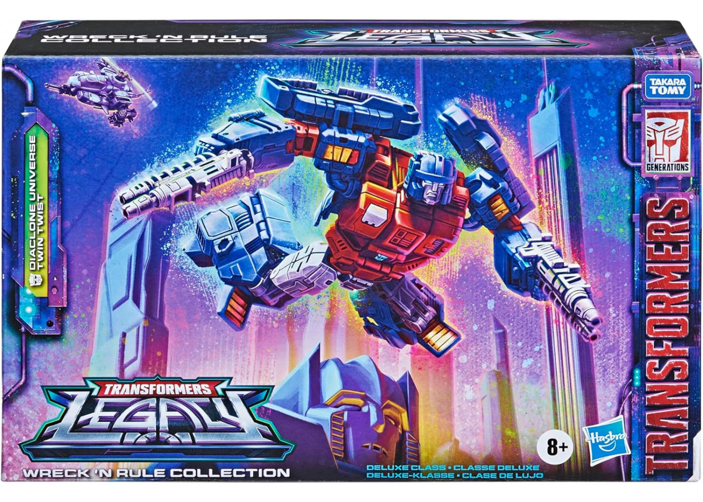 Трансформер Твін Твіст Спадщина Transformers Legacy Diaclone Universe Twin Twist Hasbro F3093