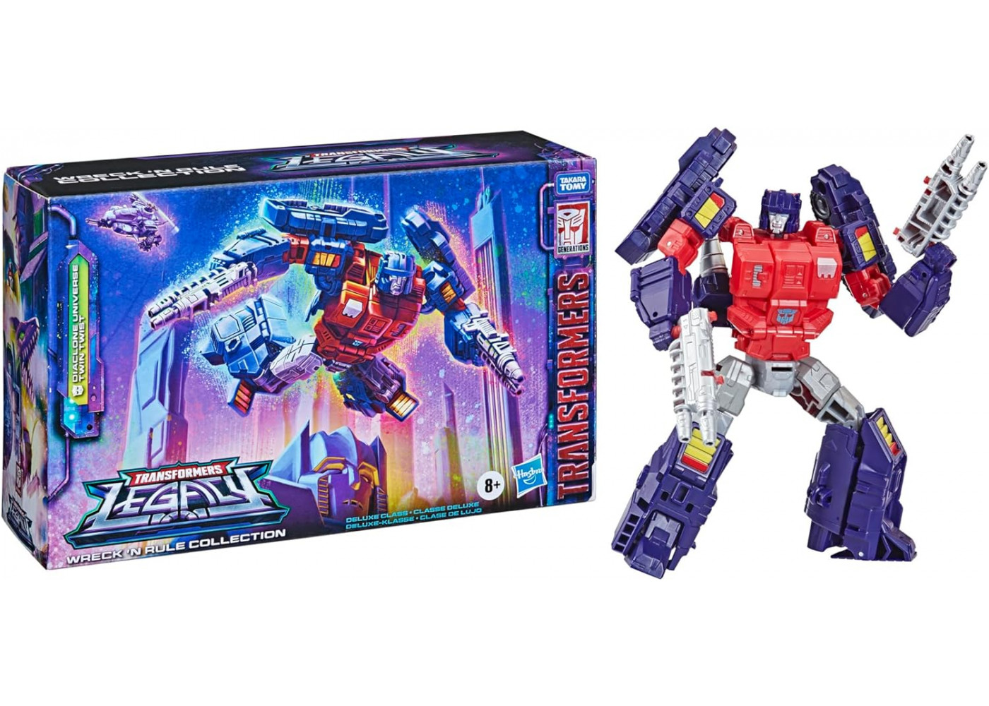 Трансформер Твін Твіст Спадщина Transformers Legacy Diaclone Universe Twin Twist Hasbro F3093