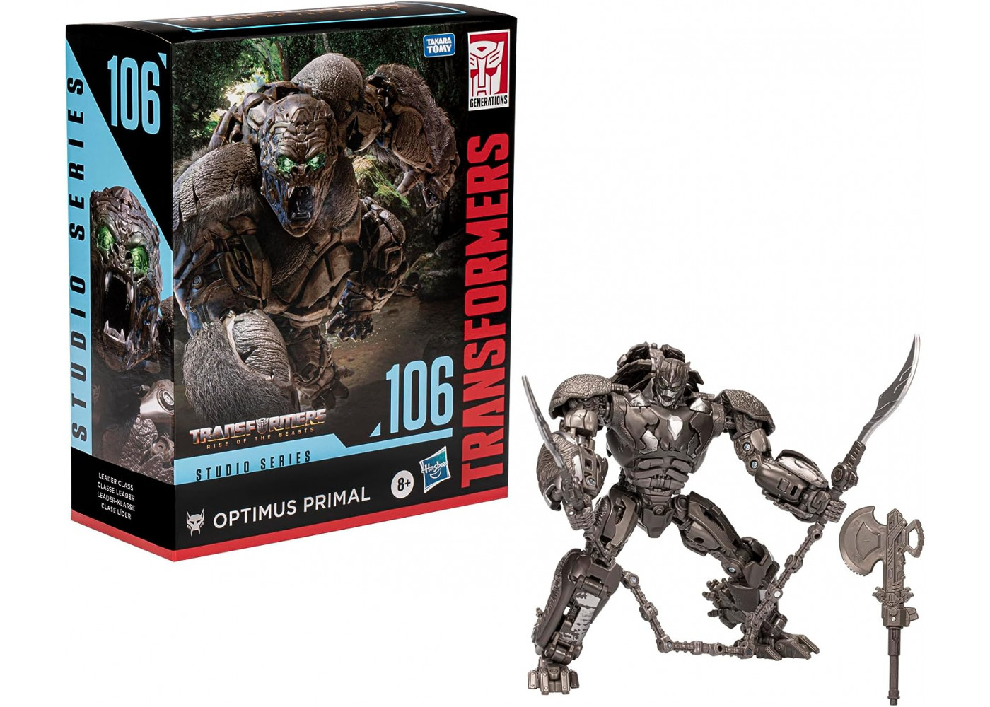 Трансформер Оптимус Праймал Studio Series 106 Сходження Звіроботів Transformers Optimus Primal Hasbro F7248