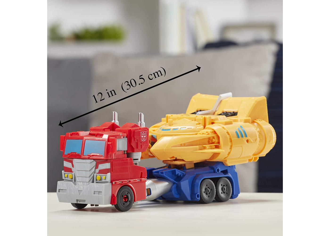 Трансформер Оптимус Прайм 28 см Искрящаяся Броня Transformers Optimus Prime Cyberverse Spark Armor Hasbro E4218