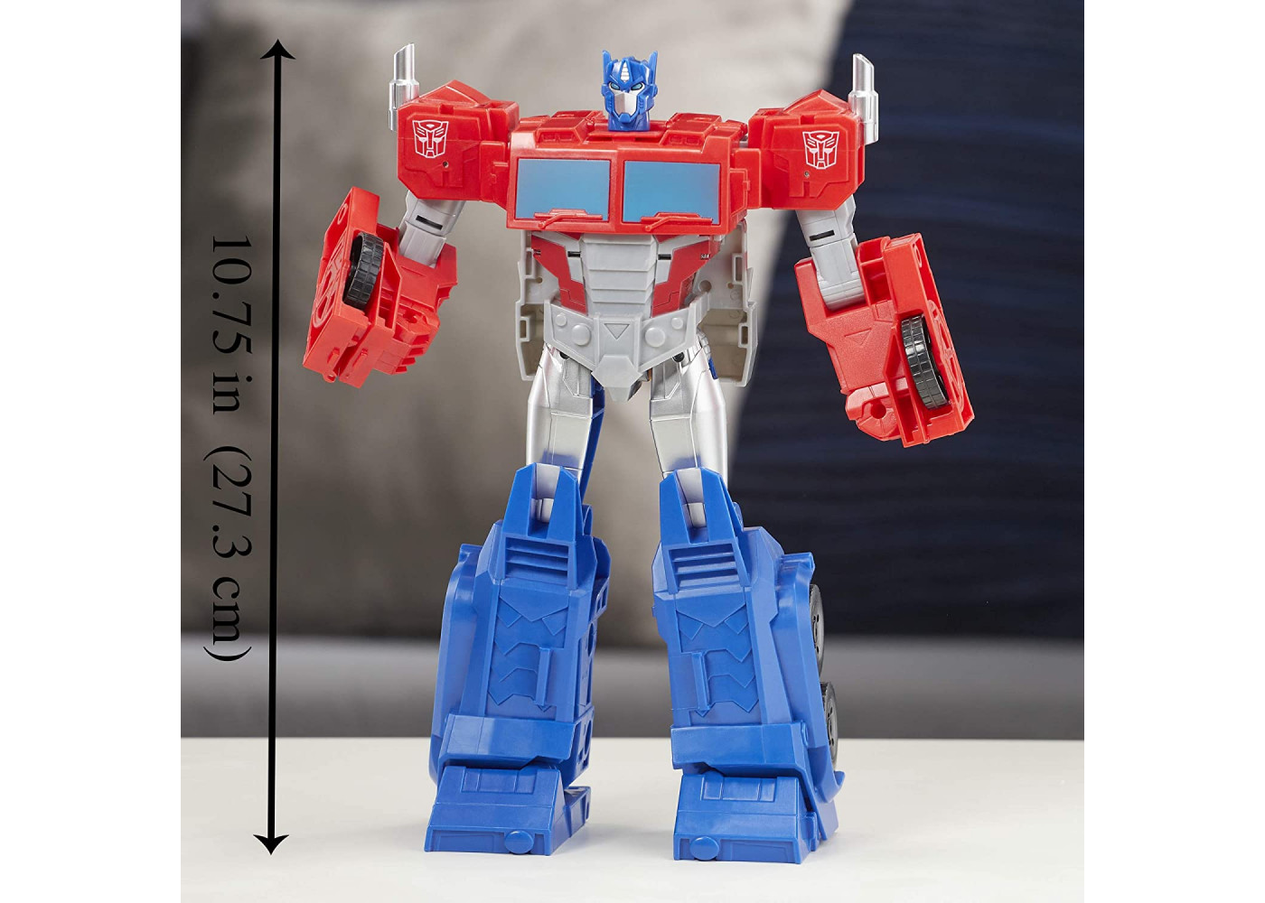 Трансформер Оптимус Прайм 28 см Искрящаяся Броня Transformers Optimus Prime Cyberverse Spark Armor Hasbro E4218