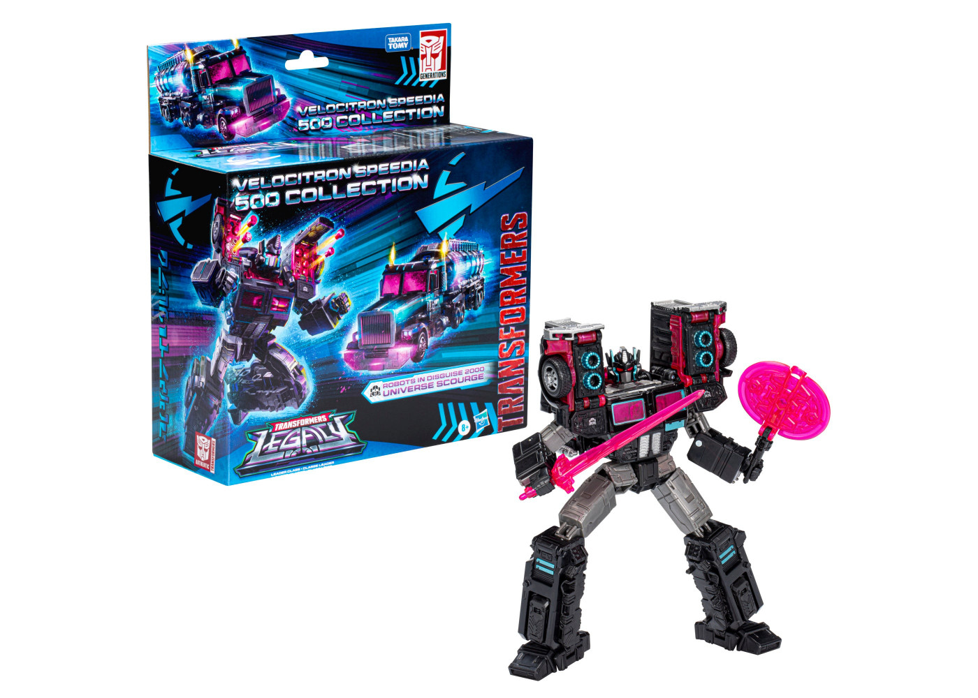 Трансформер Велоцитрон Спидия Transformers Legacy Velocitron Speedia 500 Collection Hasbro F3077