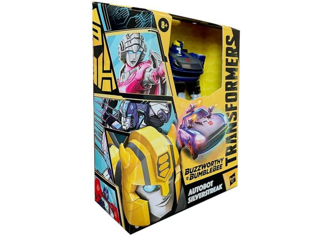 Трансформер Сильверстрейк Transformers Legacy Buzzworthy Bumblebee Silverstreak Hasbro F4051