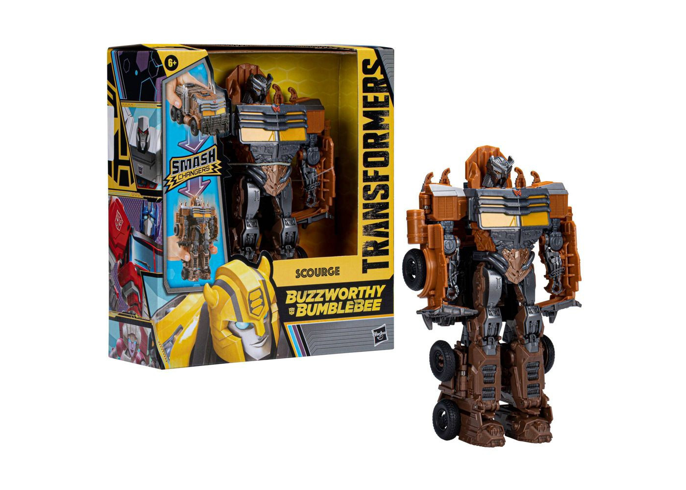 Трансформер Скордж Transformers Smash Changer Scourge Hasbro F3929