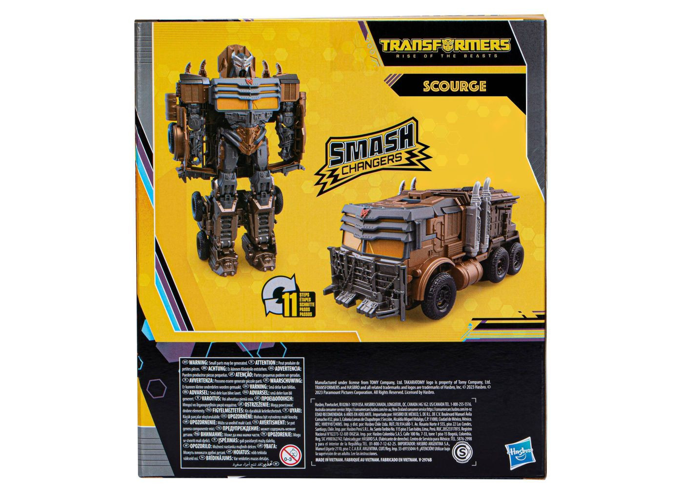 Трансформер Скордж Transformers Smash Changer Scourge Hasbro F3929