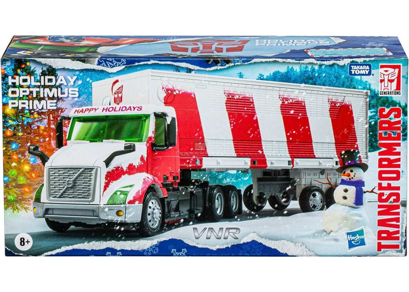 Трансформер Праздничный Оптимус Прайм Transformers Generations Holiday Optimus Prime Hasbro F8055