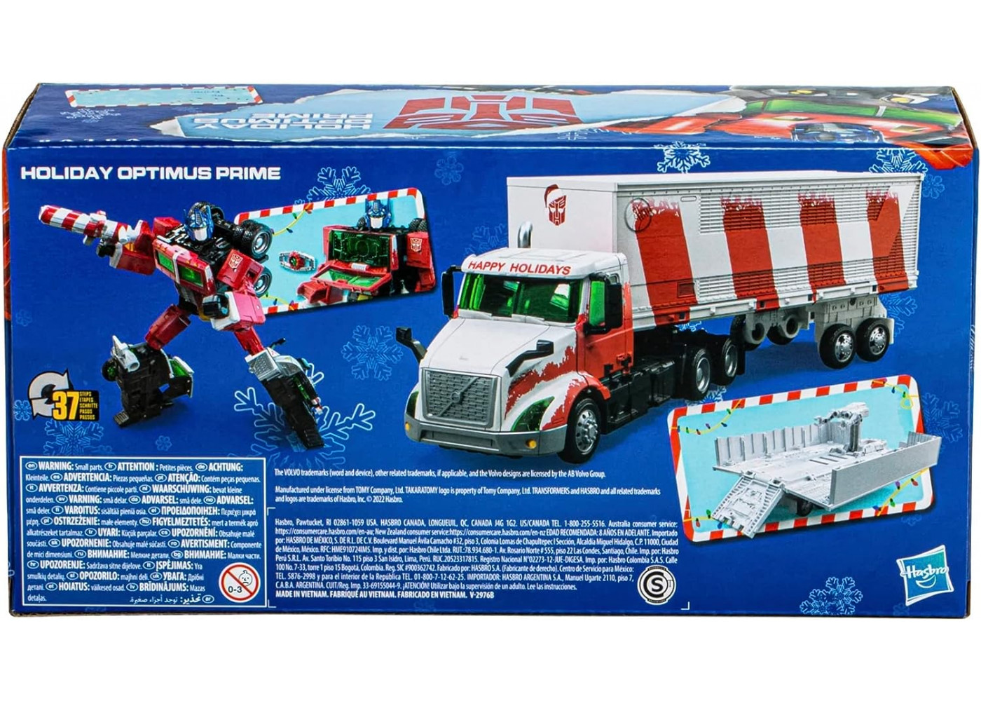 Трансформер Праздничный Оптимус Прайм Transformers Generations Holiday Optimus Prime Hasbro F8055