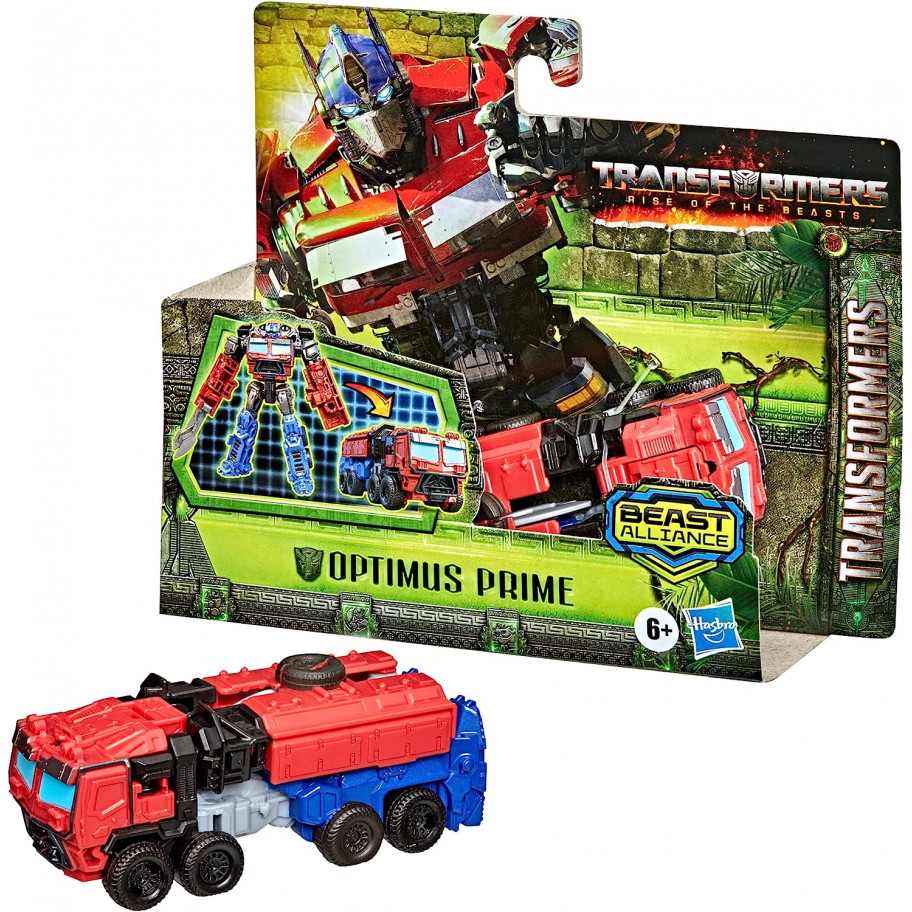 Трансформер Оптимус Прайм Час Звіроботів Transformers Optimus Prime Hasbro F4605