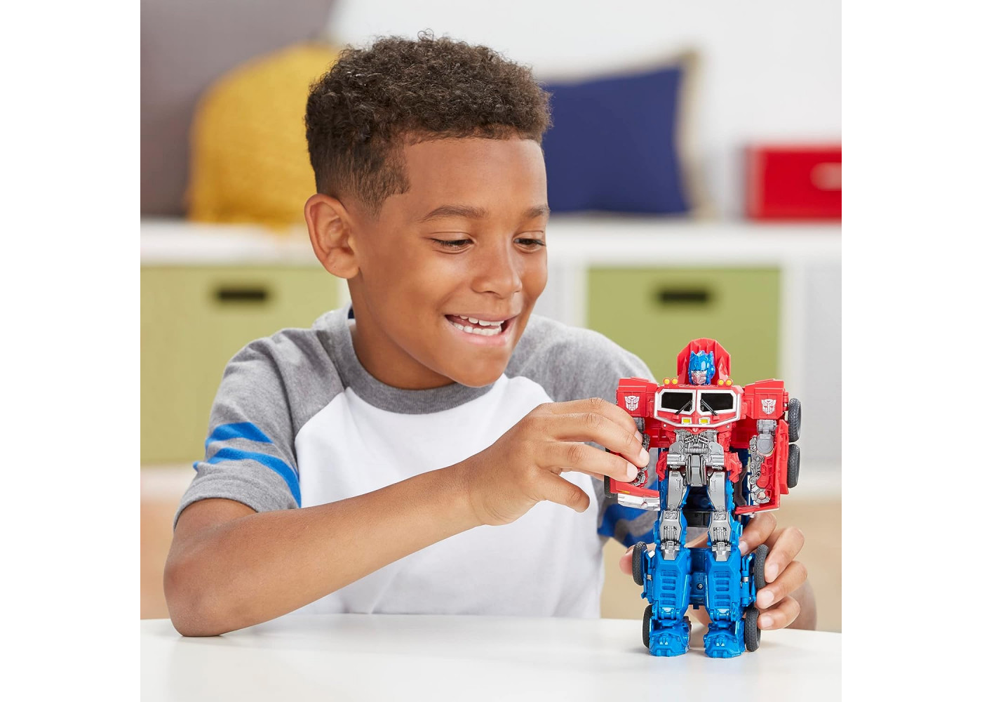 Трансформер Оптимус Прайм Transformers Smash Changer Optimus Prime Hasbro F8067