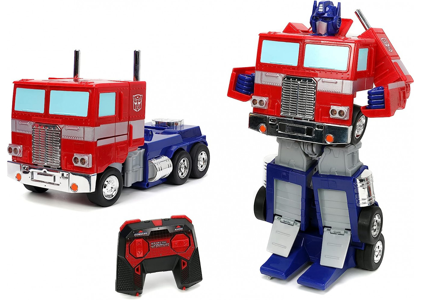 Трансформер Оптимус Прайм 34 см на Пульті Transformers Optimus Prime Converting RC Jada Toys 33521
