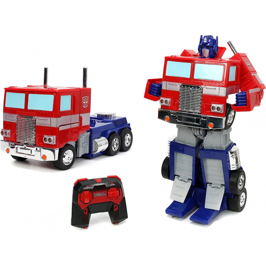 Трансформер Оптимус Прайм 34 см на Пульті Transformers Optimus Prime Converting RC Jada Toys 33521