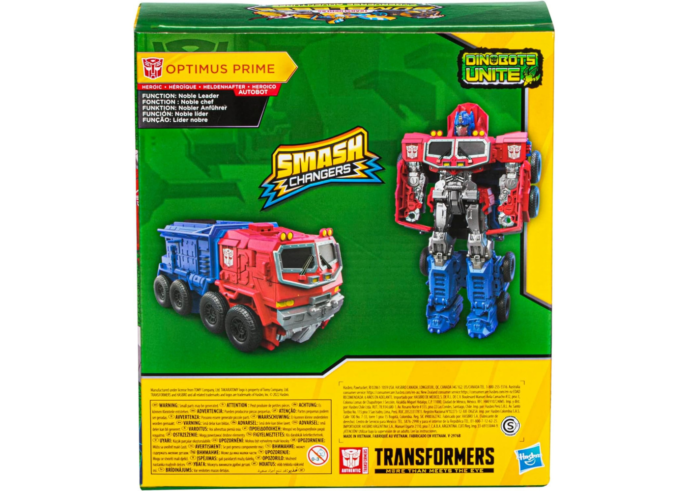 Трансформер Оптимус Прайм Transformers Smash Changer Optimus Prime Hasbro F8067