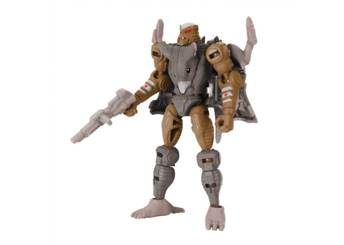 Трансформер Оптимус Праймал Конг и Крысолов Война за Кибертрон Transformers Optimus Primal and Rattrap Hasbro F0976