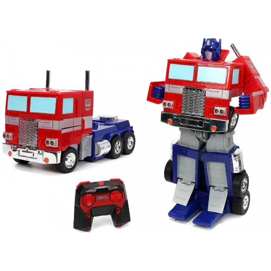 Трансформер Оптимус Прайм 34 см на Пульті (Уцінка) Transformers Optimus Prime Converting RC Jada Toys B33521B