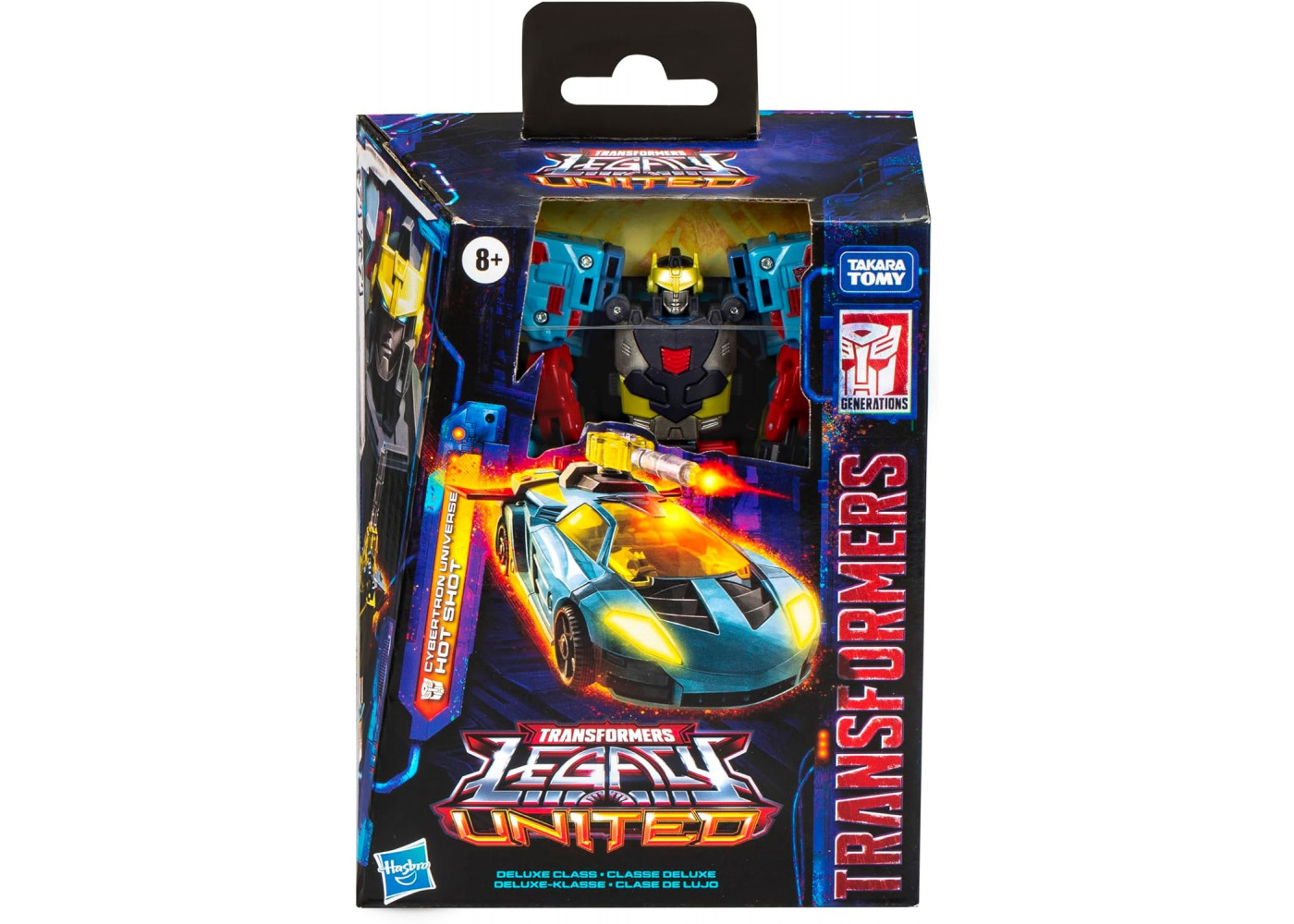 Трансформер Хот Шот Наследие Transformers Legacy United Deluxe Class Cybertron Universe Hot Shot Hasbro F8535