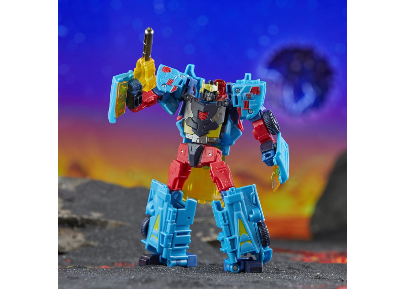 Трансформер Хот Шот Наследие Transformers Legacy United Deluxe Class Cybertron Universe Hot Shot Hasbro F8535
