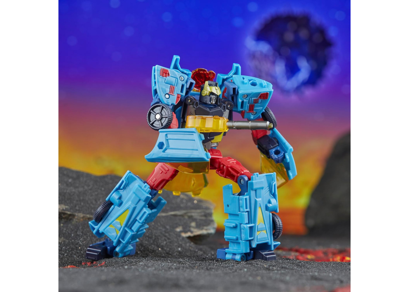 Трансформер Хот Шот Наследие Transformers Legacy United Deluxe Class Cybertron Universe Hot Shot Hasbro F8535