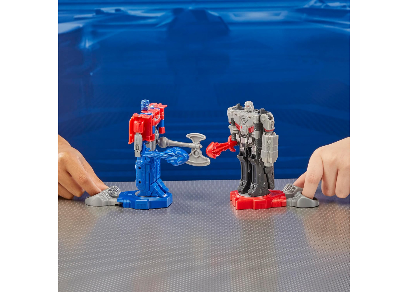 Набір Трансформерів 2 шт Оптимус Прайм та Мегатрон Transformers One Robot Battlers Optimus Prime & Megatron Hasbro F9207