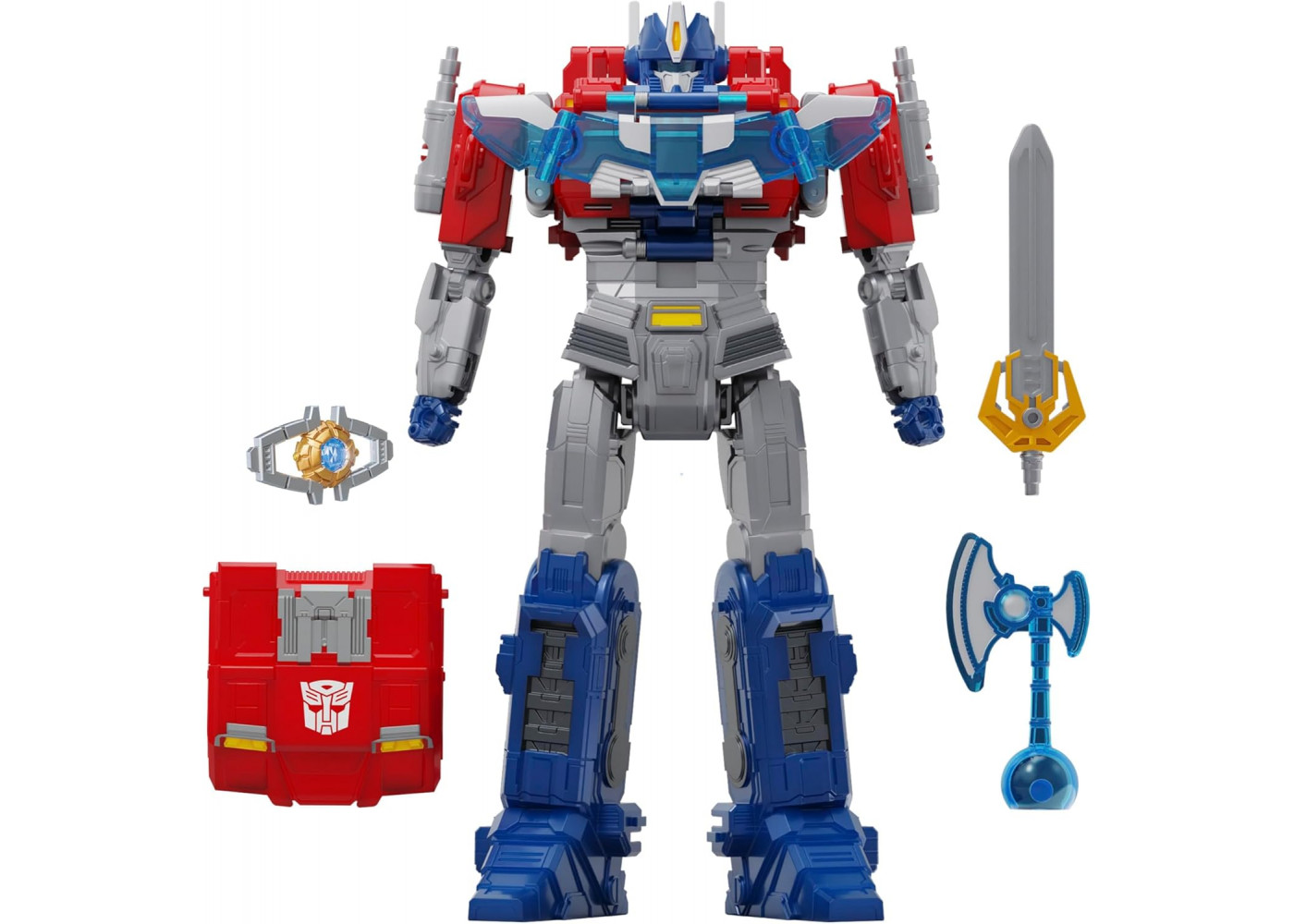 Трансформер Оптимус Прайм Переворот Потужності зі звуком та світлом Transformers Power Flip Optimus Prime Hasbro F9209