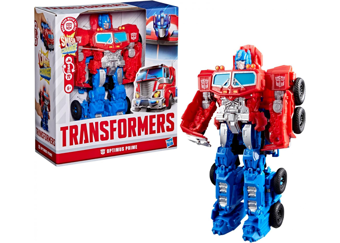 Трансформер Оптимус Прайм Transformers Smash Changers Optimus Prime Hasbro G2816