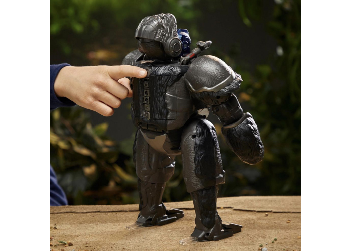 Трансформер Оптимус Прайм Інтерактивний 32 см 100+ команд Transformers Animatronic Optimus Primal Hasbro F3937