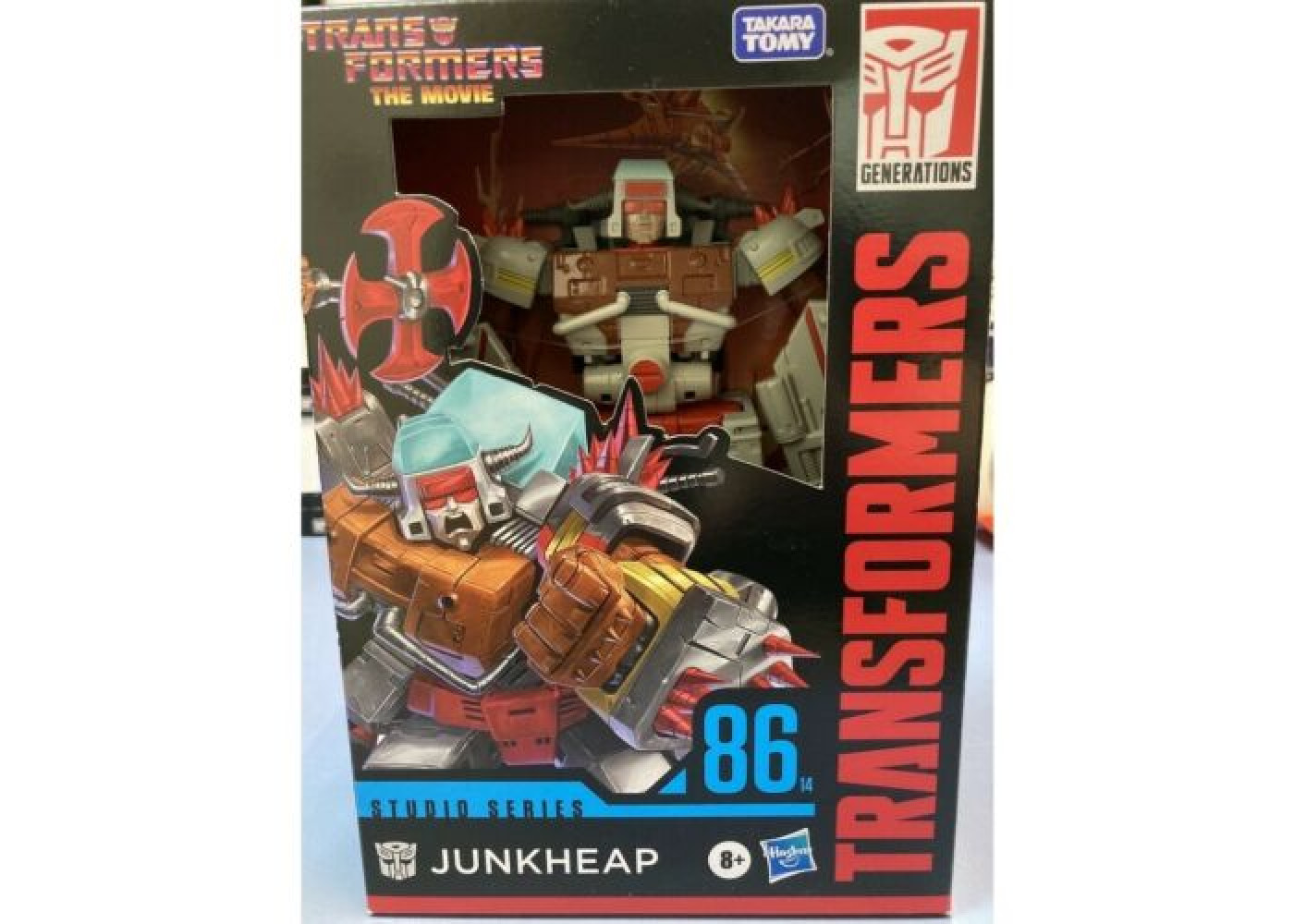 Трансформер Джанкхіп Transformers Studio Series 86 Junkheap The Movie 1986 Hasbro F3177
