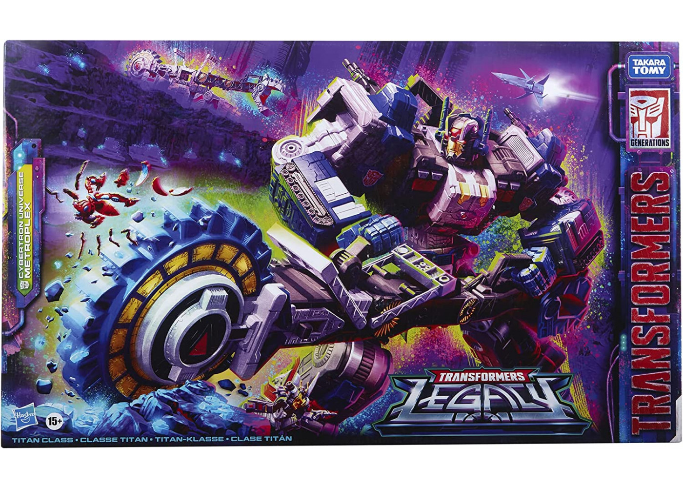 Огромный Трансформер 56 см Метроплекс Transformers Legacy Metroplex Hasbro F2986