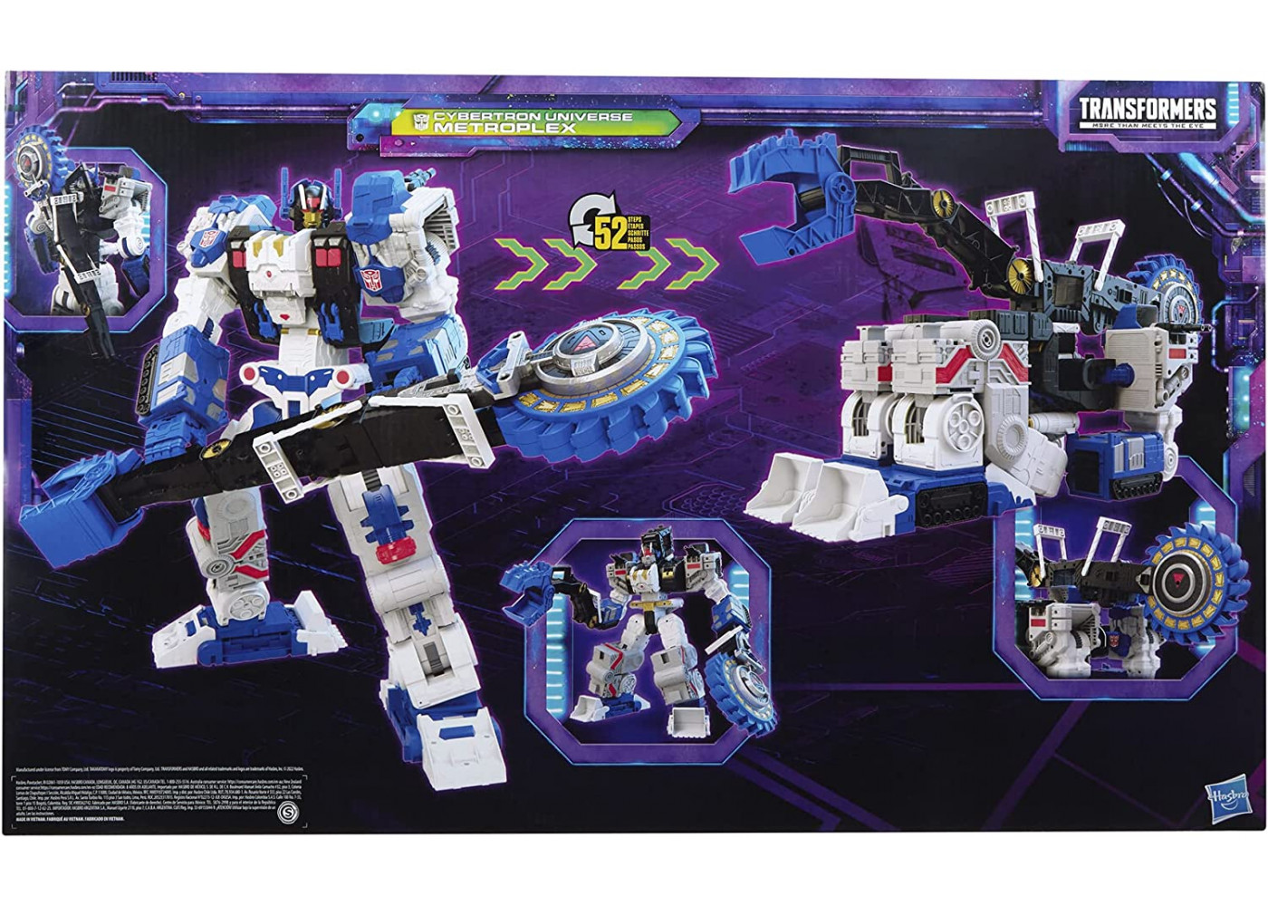 Огромный Трансформер 56 см Метроплекс Transformers Legacy Metroplex Hasbro F2986