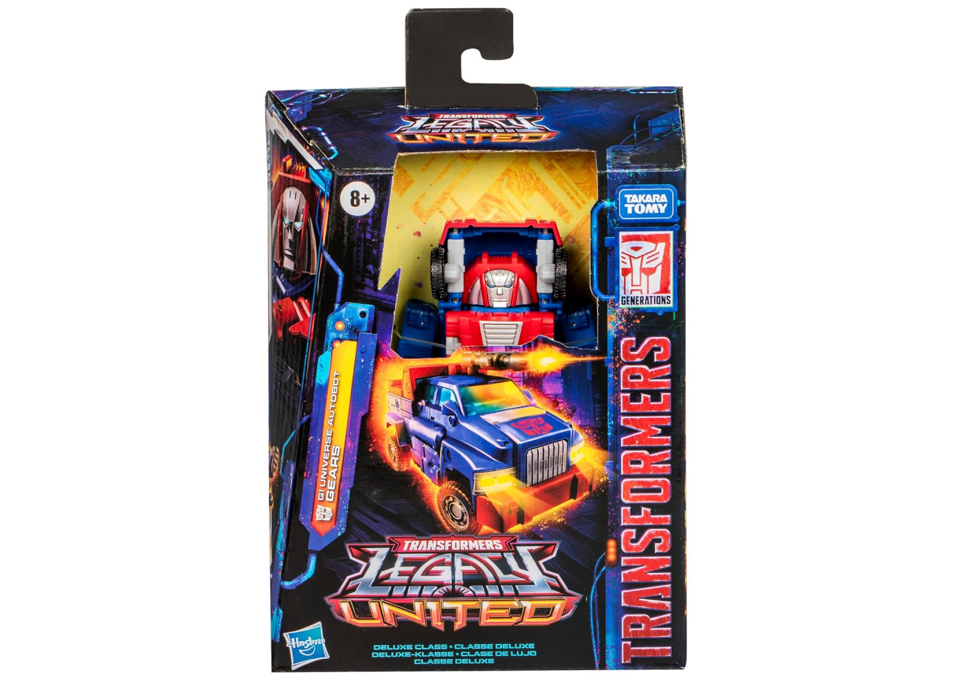 Трансформер Гирс Наследие Transformers Legacy United Deluxe Class G1 Universe Autobot Gears Hasbro F8530