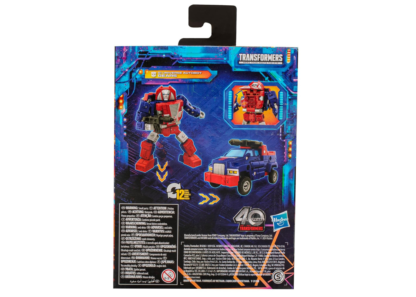 Трансформер Гирс Наследие Transformers Legacy United Deluxe Class G1 Universe Autobot Gears Hasbro F8530