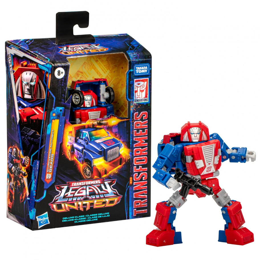 Трансформер Гірс Спадщина Transformers Legacy United Deluxe Class G1 Universe Autobot Gears Hasbro F8530