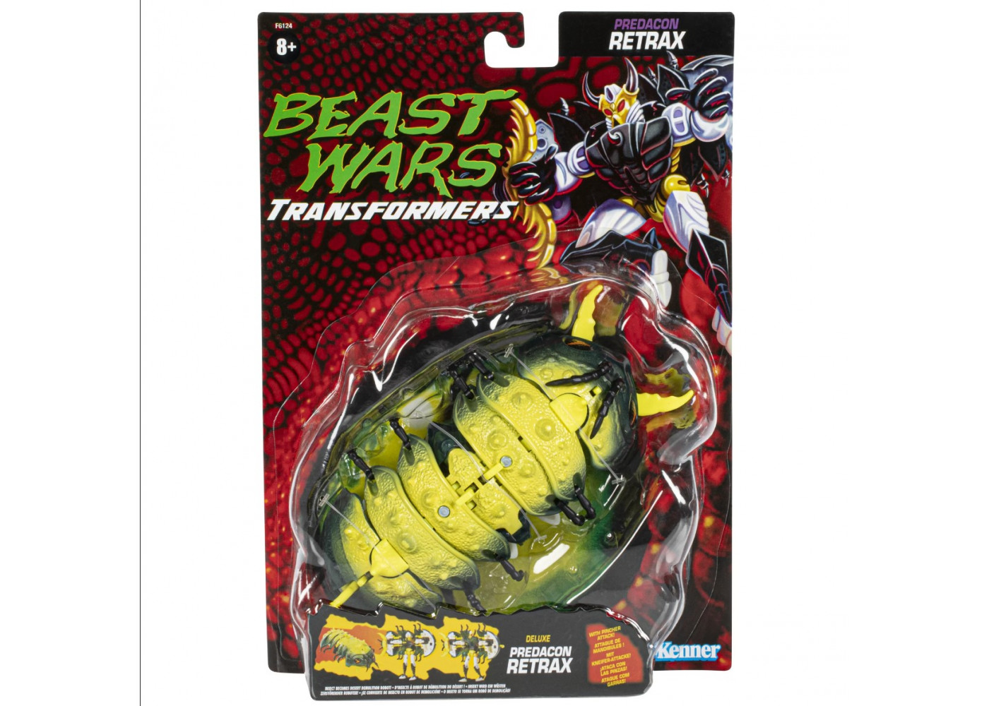 Трансформер Предакон Ретракс Transformers Vintage Beast Wars Predacon Retrax Hasbro F6124