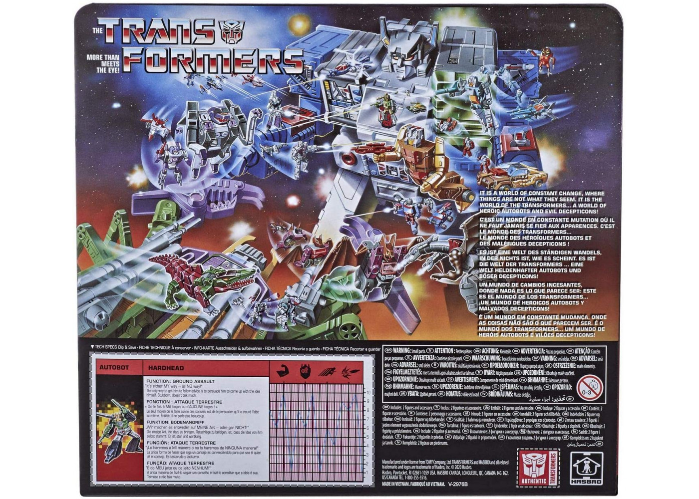 Трансформер Директор-автобот Хардхед с дюро Transformers Headmaster Hardhead with Duros Hasbro F1023