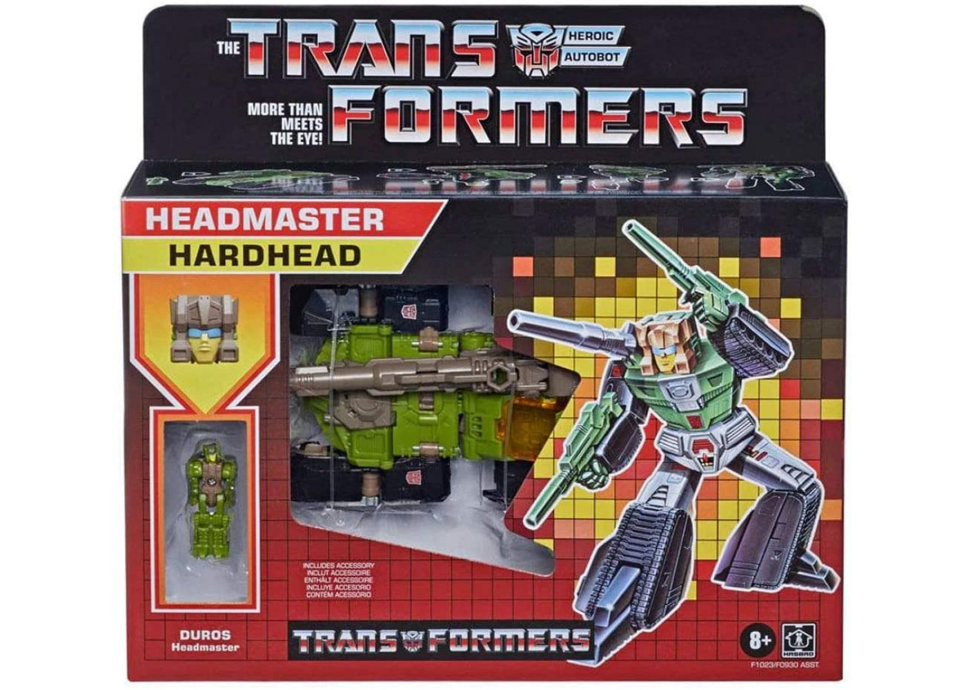 Трансформер Директор-автобот Хардхед с дюро Transformers Headmaster Hardhead with Duros Hasbro F1023
