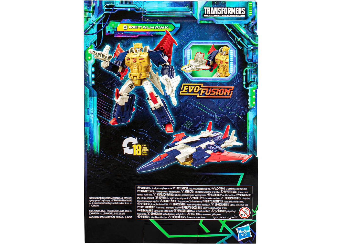 Трансформер Металхок Спадщина Transformers Legacy Evolution Metalhawk Hasbro F7207