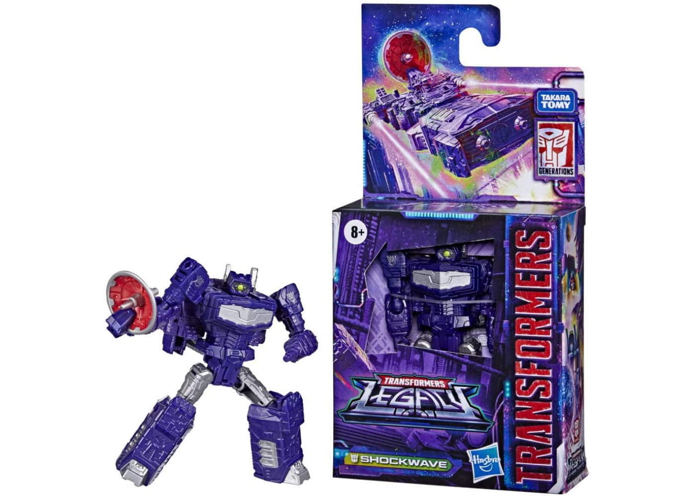 Трансформер Шоквейв Наследие Transformers Toys Generations Legacy Core Shockwave Hasbro F3009