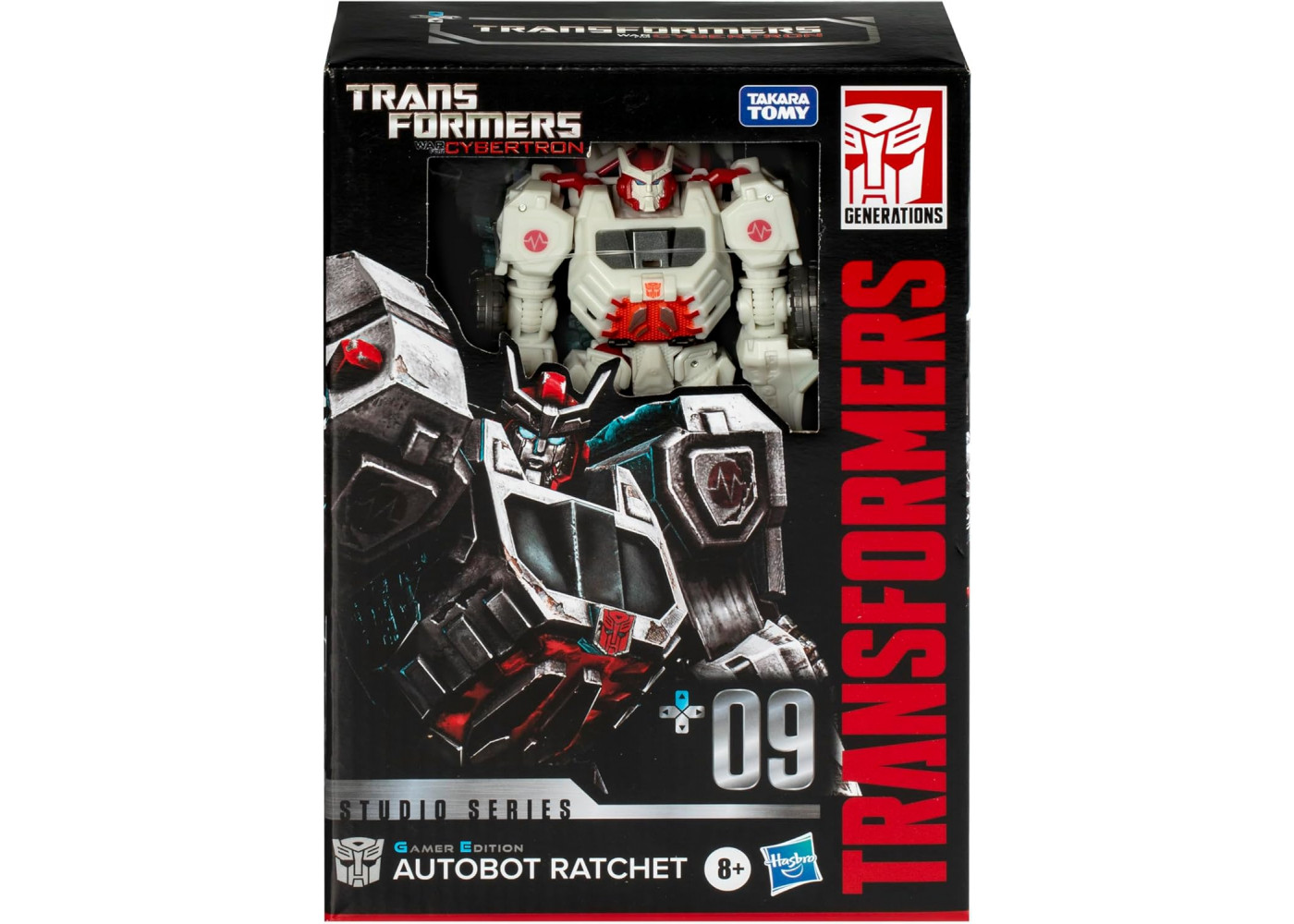 Трансформер Ретчет Transformers Studio Series 09 Gamer Edition Ratchet War for Cybertron Hasbro F8770