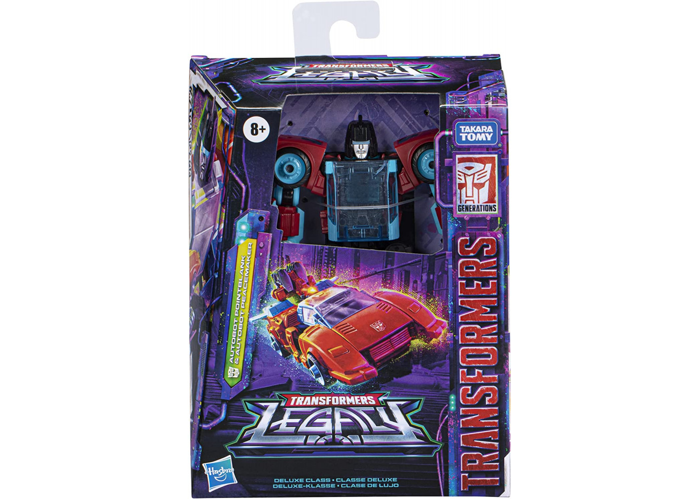 Трансформер Поинтбланк и Писмейкер Transformers Legacy Autobot Pointblank & Autobot Peacemaker Hasbro F3035