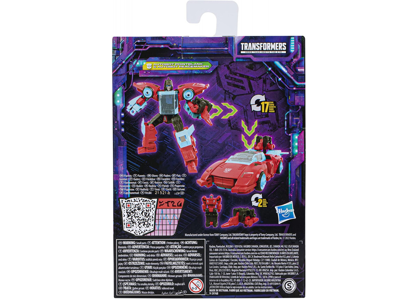Трансформер Поинтбланк и Писмейкер Transformers Legacy Autobot Pointblank & Autobot Peacemaker Hasbro F3035