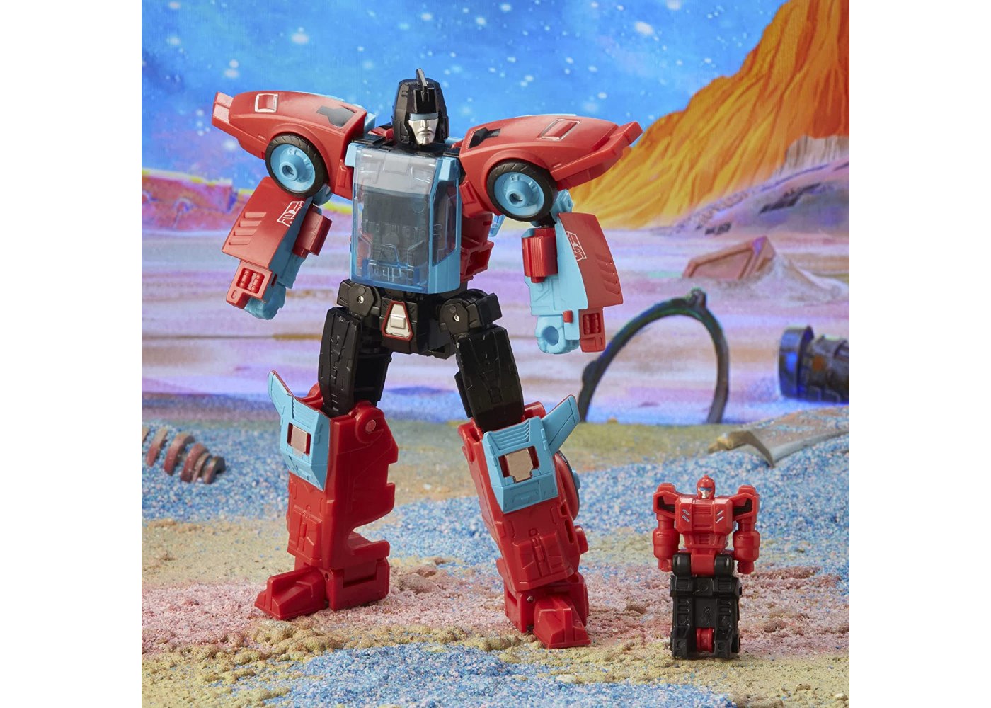 Трансформер Поинтбланк и Писмейкер Transformers Legacy Autobot Pointblank & Autobot Peacemaker Hasbro F3035