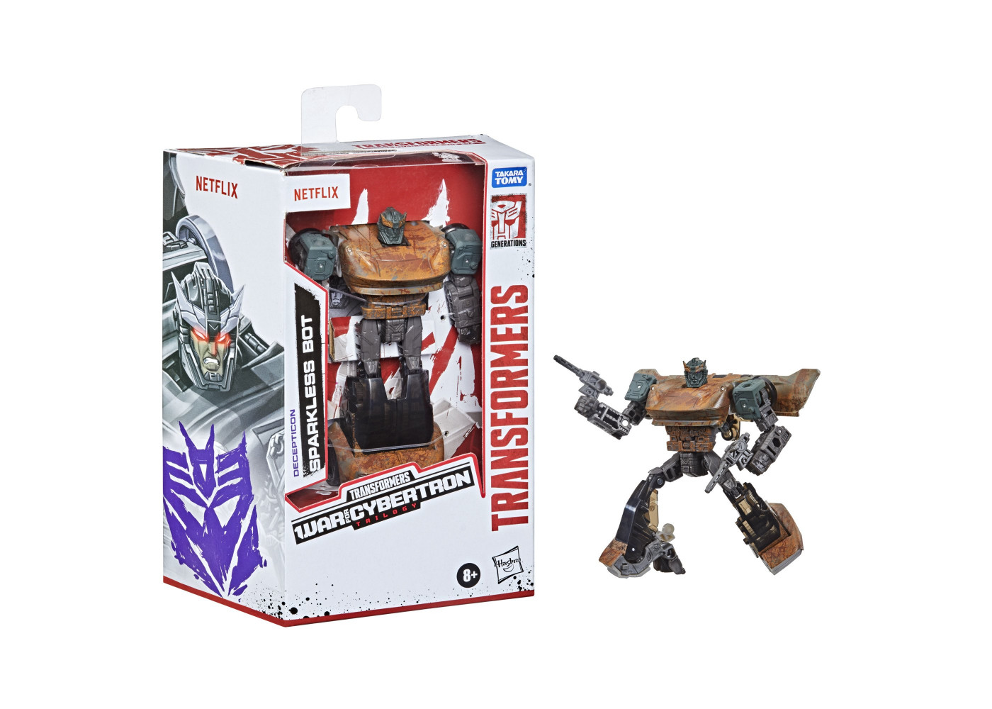 Трансформер Спаркс Бот Війна За Кібертрон Transformers Generations War for Cybertron Sparkless Bot Hasbro F0986