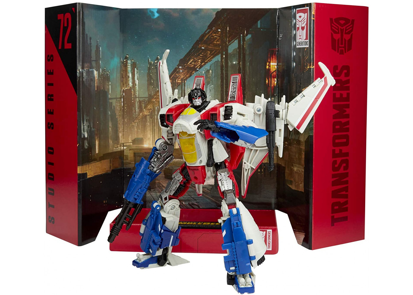 Трансформер Старскрим Серия Бамблби Studio Series 72 Transformers Voyager Class Bumblebee Starscream Hasbro F0790