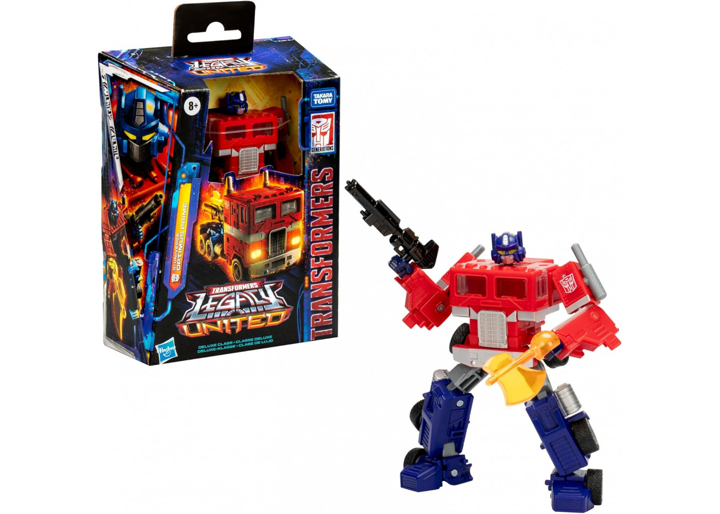 Трансформер Оптимус Прайм Наследие Transformers Legacy United Optimus Prime Hasbro F9848