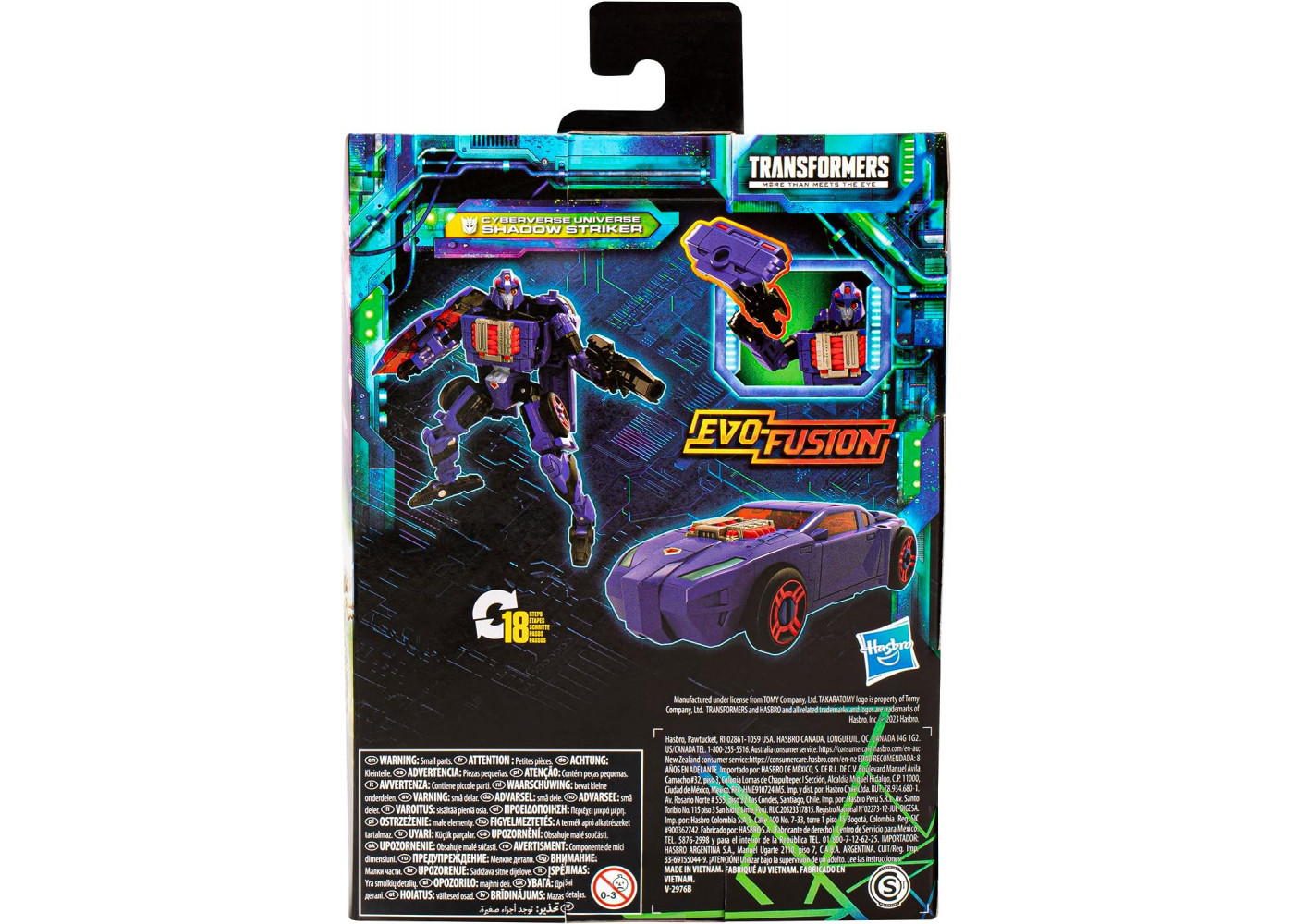 Трансформер Шедоу Страйкер Наследие Transformers Legacy Shadow Striker Hasbro F7197