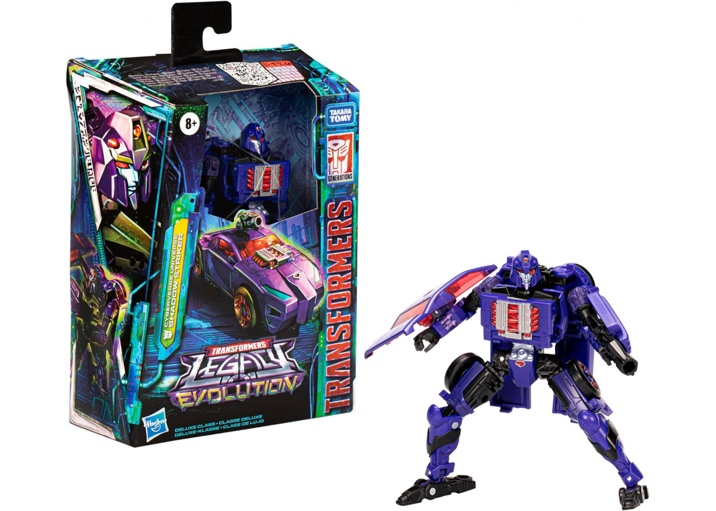 Трансформер Шедоу Страйкер Наследие Transformers Legacy Shadow Striker Hasbro F7197