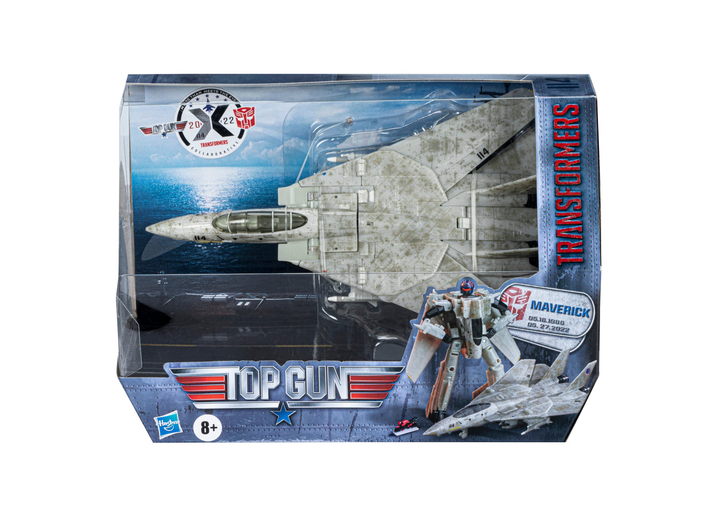Трансформер Топ Ган Меверік Літак Transformers Generations Collaborative Top Gun Maverick F8053